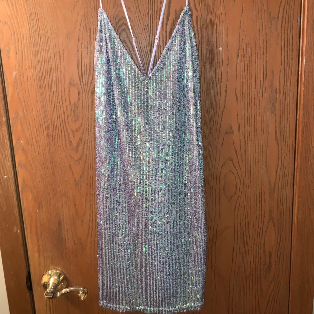 New with out tags Victoria Secret Glittery Slip